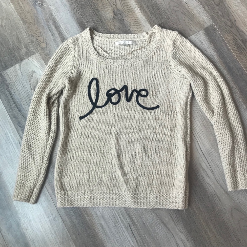 LC by Lauren Conrad Lightweight Knit Sweater